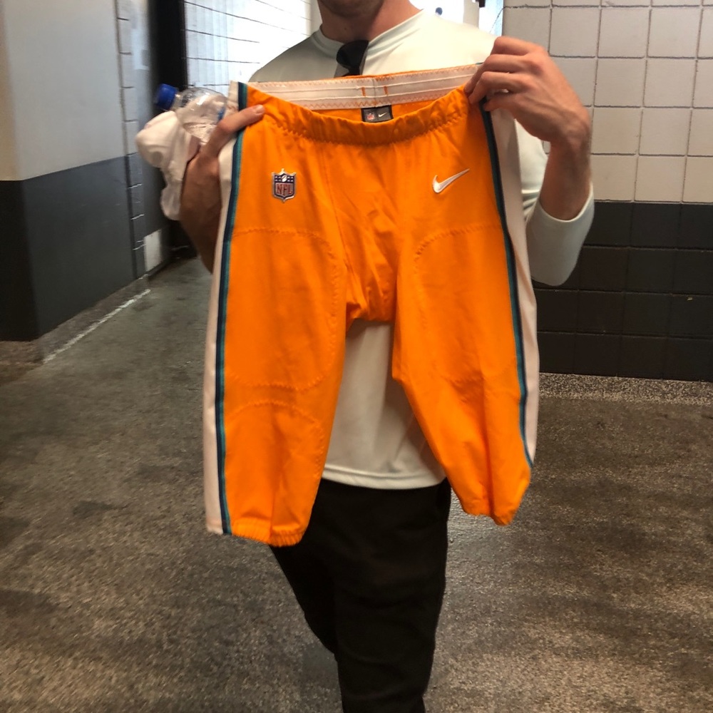 Authentic NFL Miami Dolphins team away pants